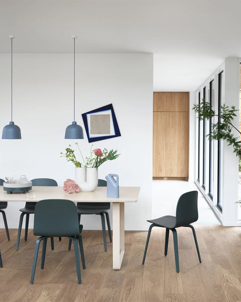 Grain - Suspension bleu gris